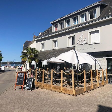 Hotel Restaurant La Voile - Le Dock'Er Locmariaquer Bagian luar foto
