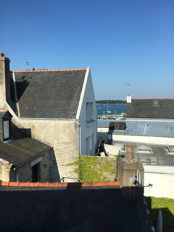 Hotel Restaurant La Voile - Le Dock'Er Locmariaquer Bagian luar foto